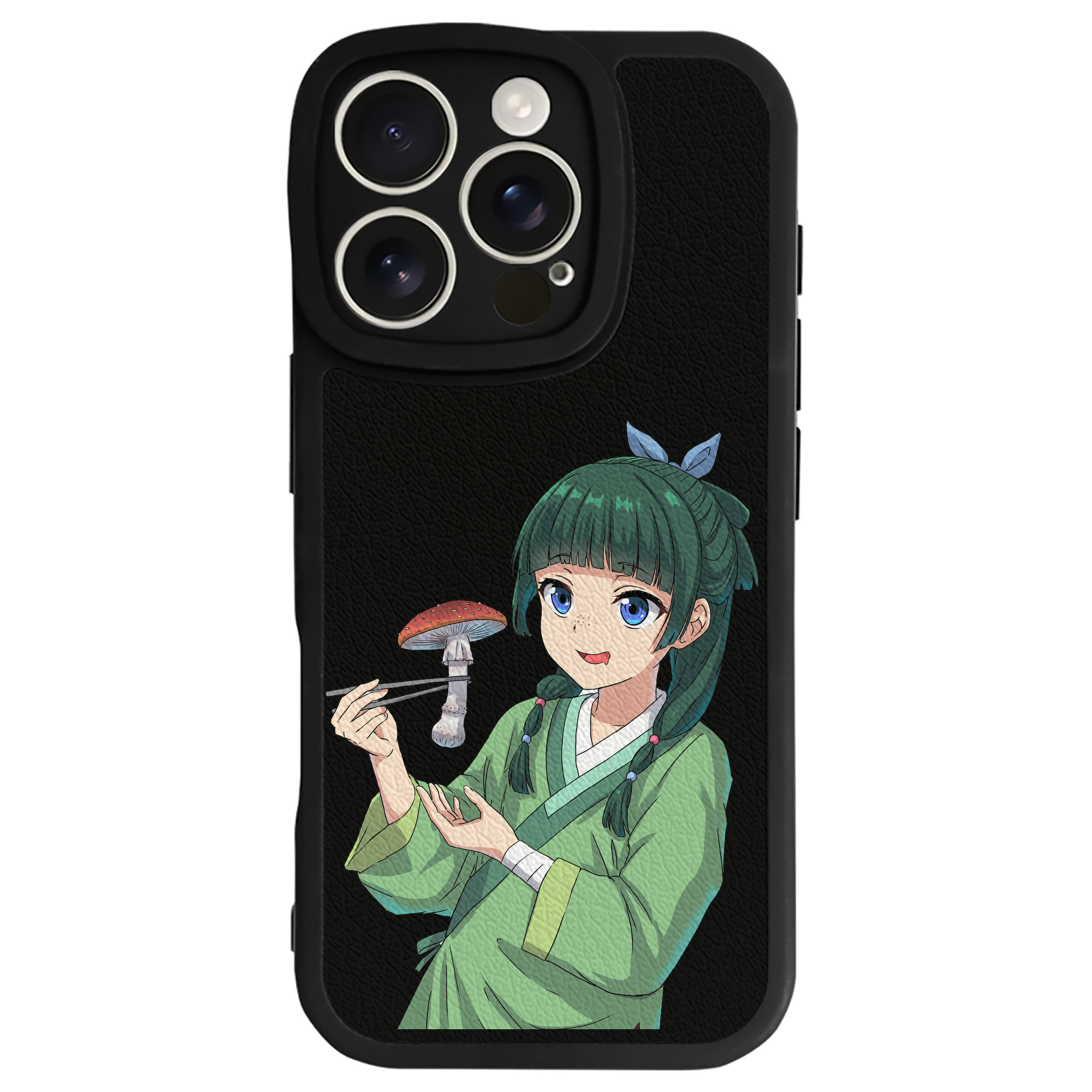 薬屋のひとりごと The Apothecary Diaries 【iPhone 16シリーズ対応】シリコンスマホケース（レザー調） 材質：シリコン